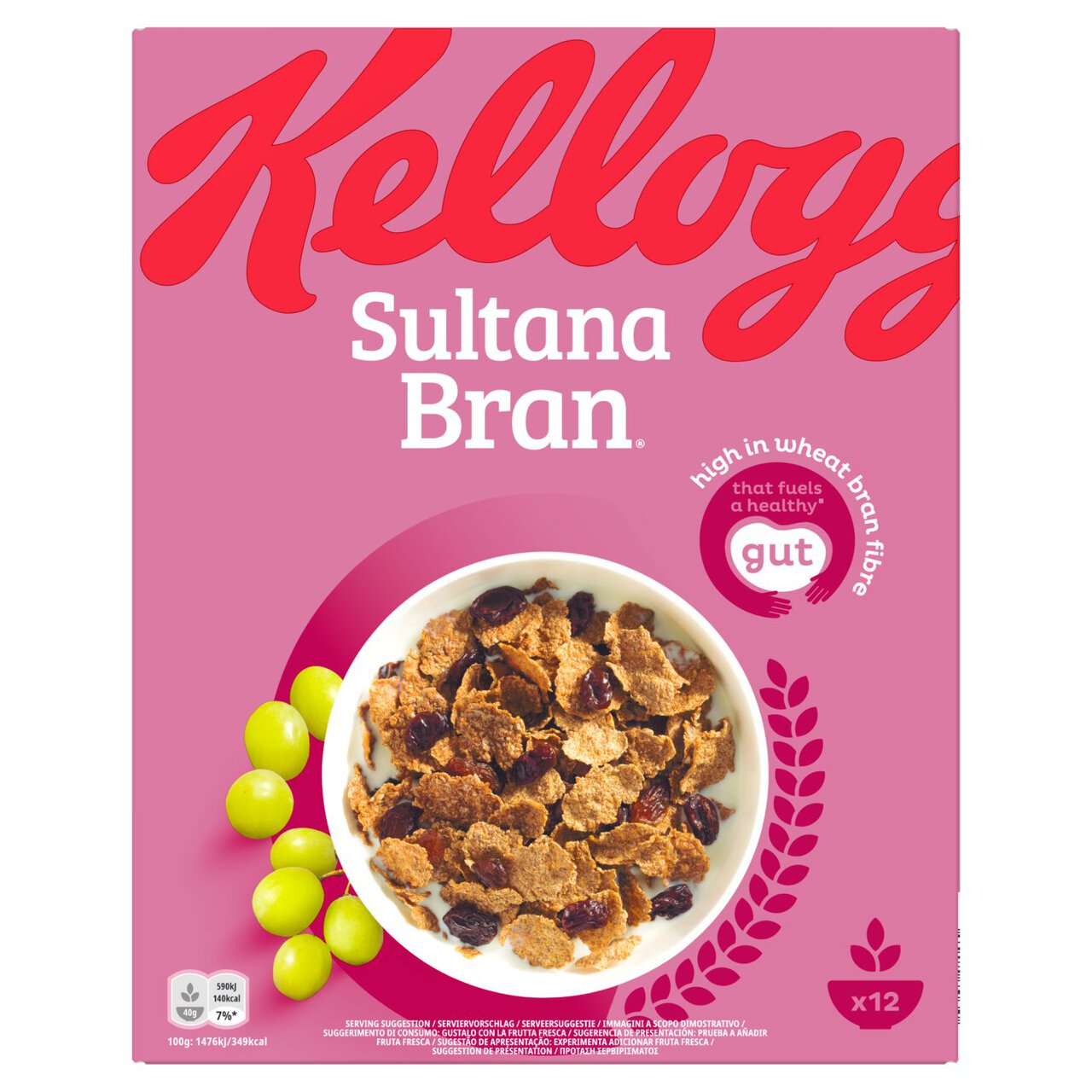 Kellogg's All-Bran Healthwise Sultana Bran Flakes 500g
