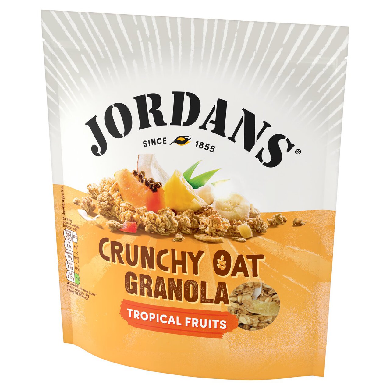 Jordans Crunchy Granola Tropical Fruits 750g