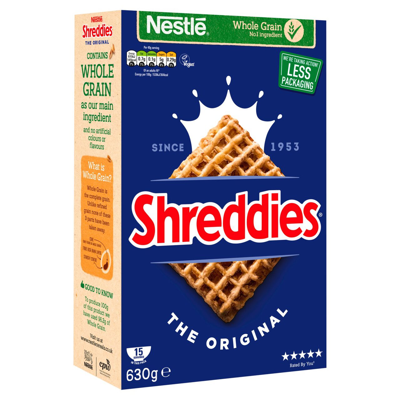 Nestle Shreddies The Original Cereal 630g