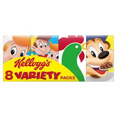 Kellogg's Variety Pack Breakfast Cereal 196g