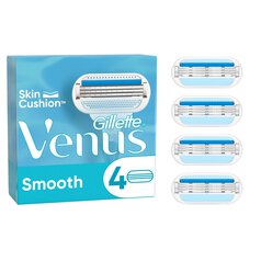 Gillette Venus Smooth Razor Blades 4 per pack