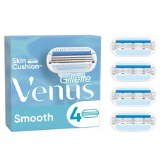 Gillette Venus Smooth Razor Blades 4 per pack