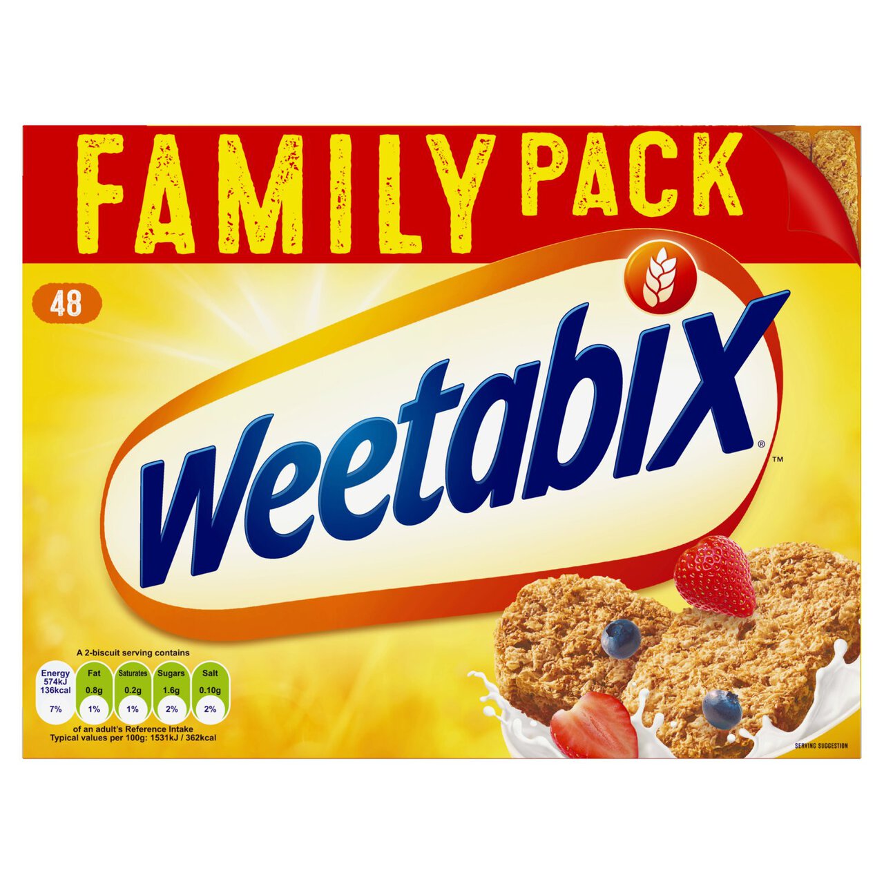 Weetabix Cereal 48 per pack