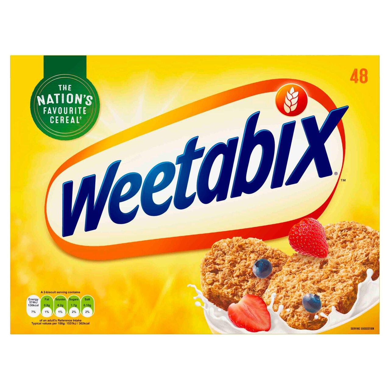 Weetabix Cereal 48 per pack