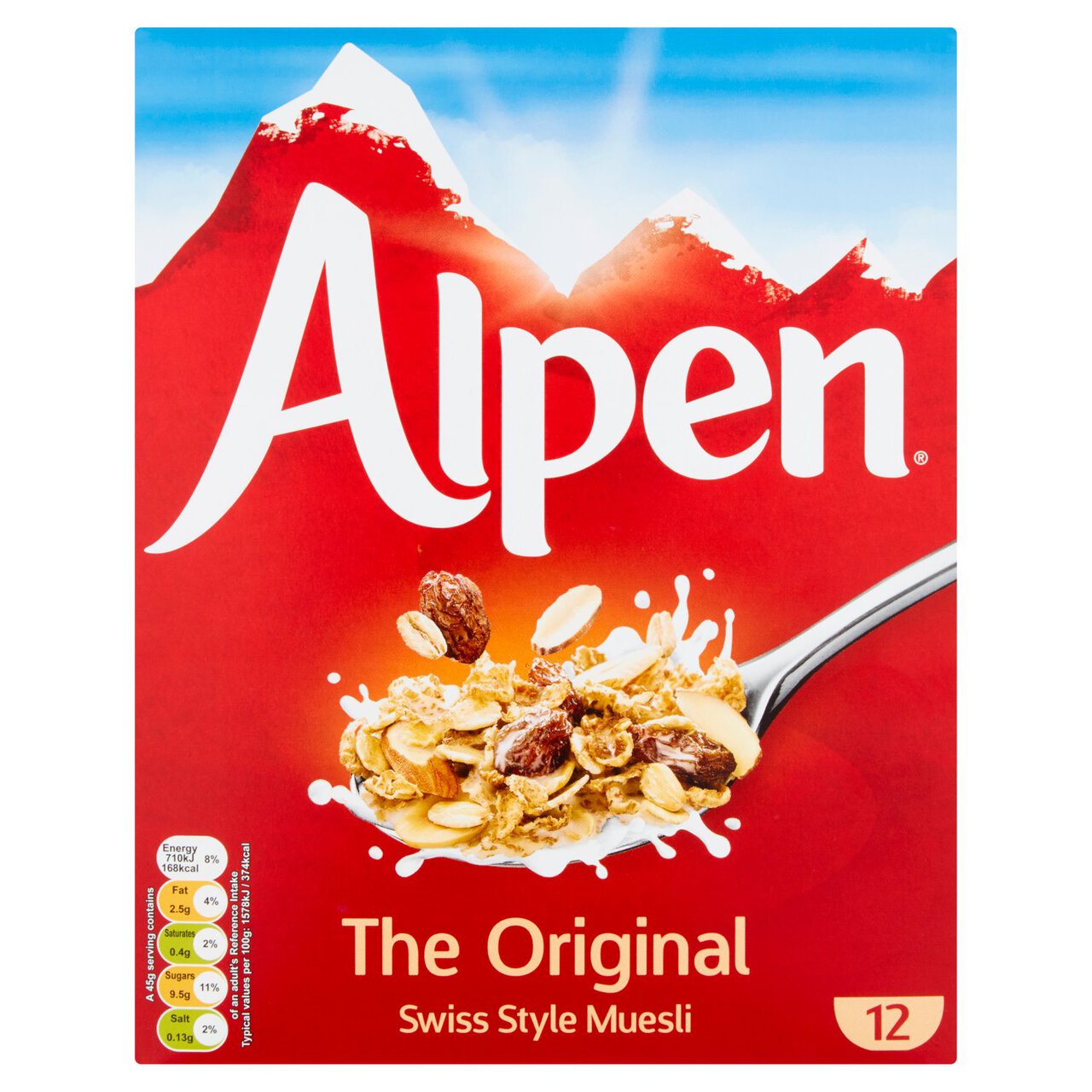 Alpen Muesli Original 550g Zoom