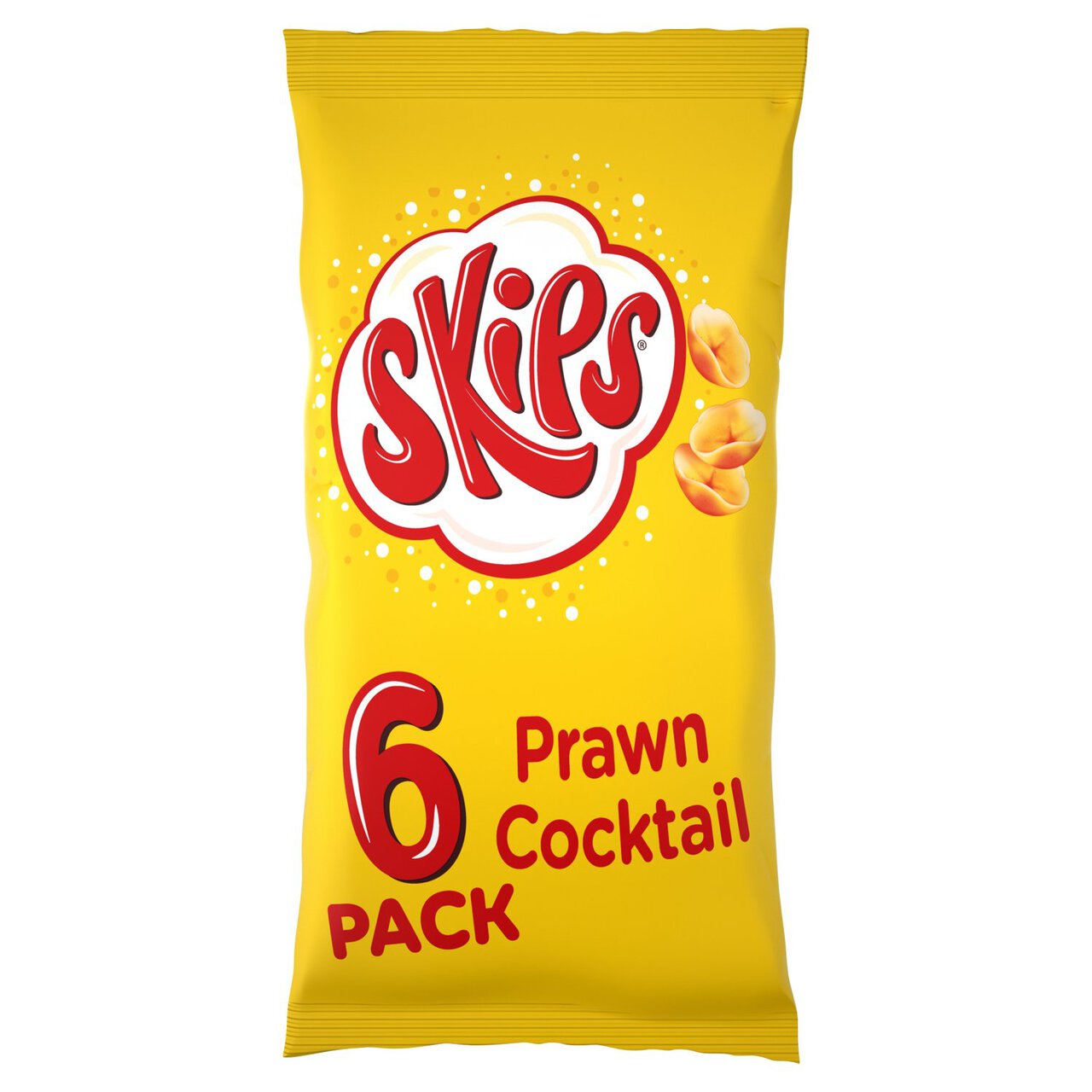 Skips Prawn Cocktail Multipack Crisps 6 per pack