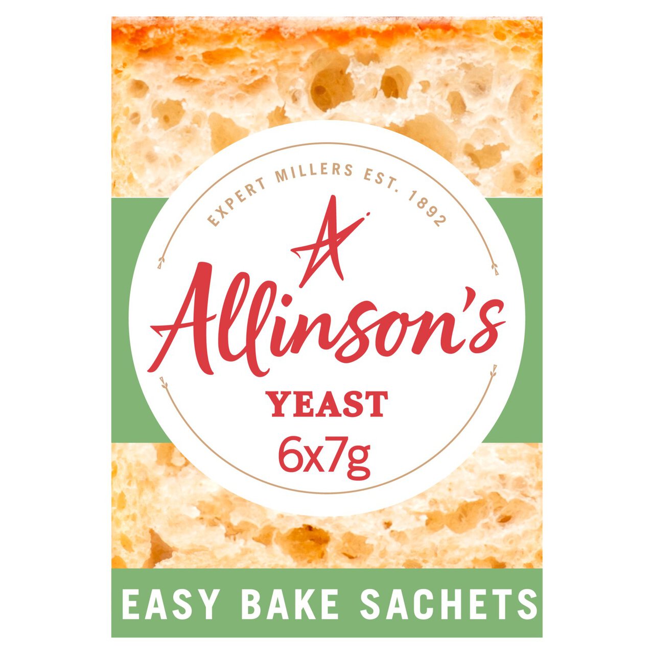 Allinson's Easy Bake Yeast 6 x 7g