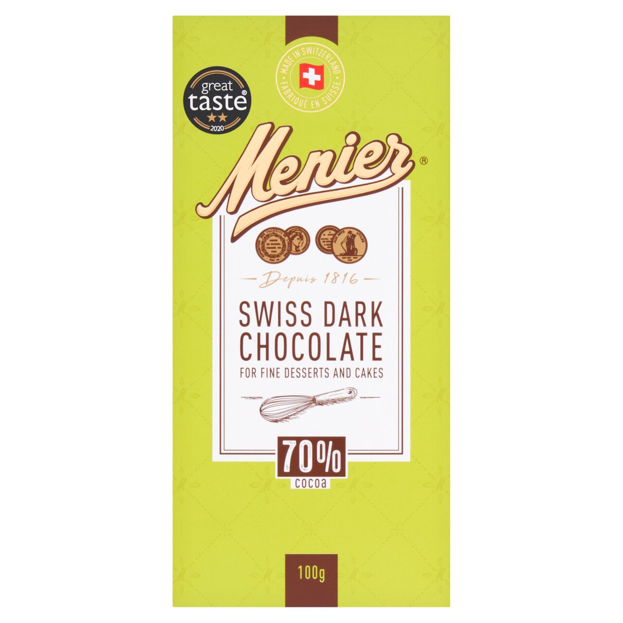 Menier Dark Chocolate 100g