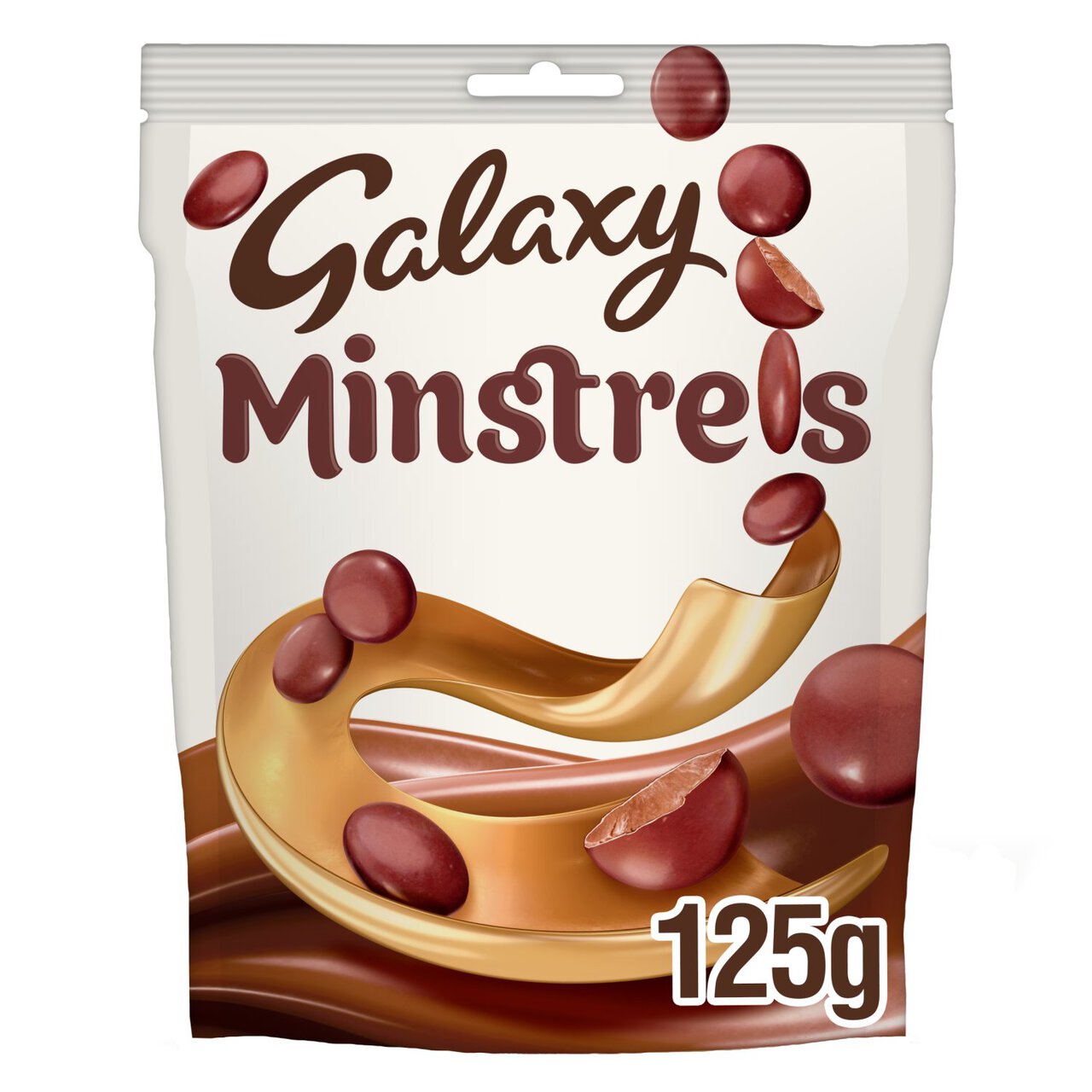 Galaxy Minstrels Milk Chocolate Buttons Pouch Bag 125g 125g