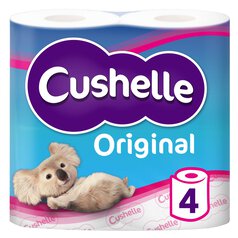 Cushelle Toilet Rolls 4 per pack