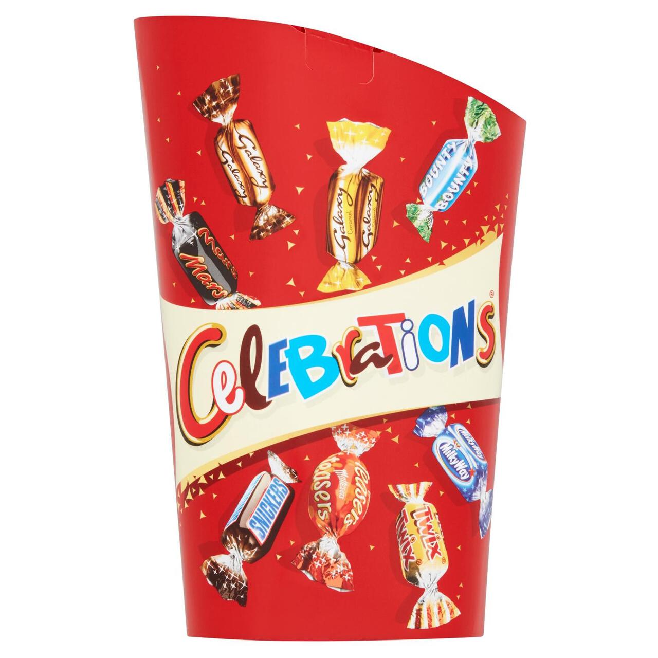 Celebrations Milk Chocolate Selection Box of Mixed Chocolates 380g
