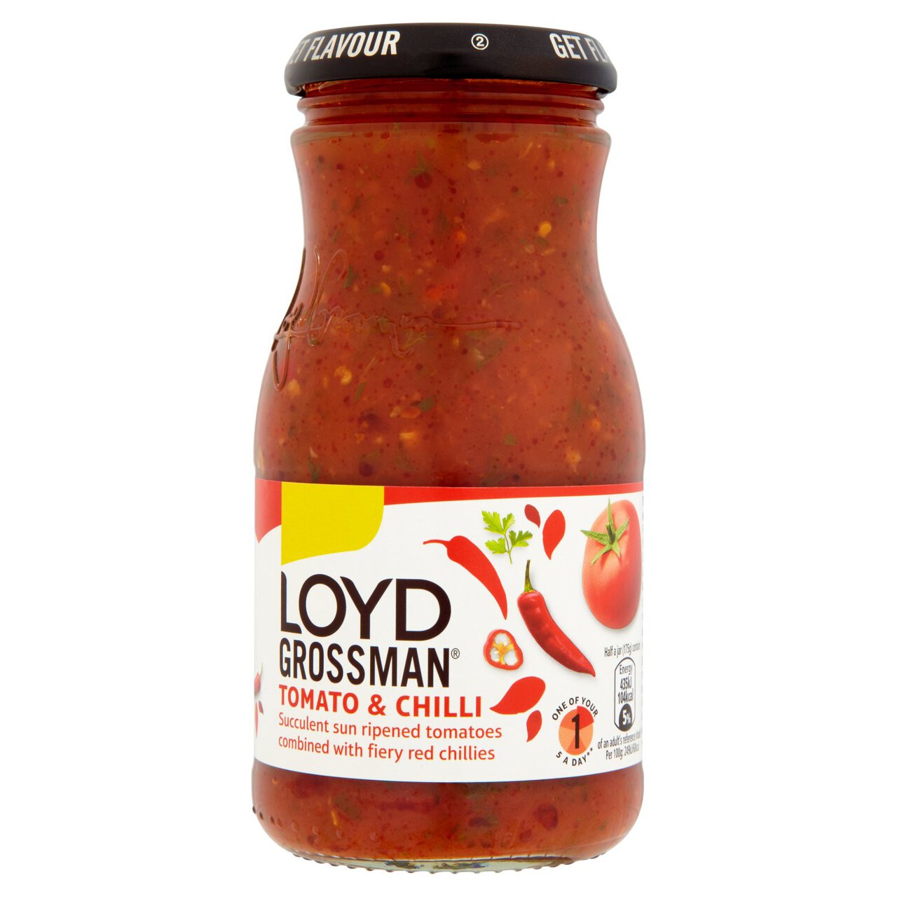 Loyd Grossman Tomato & Chilli Pasta Sauce 350g