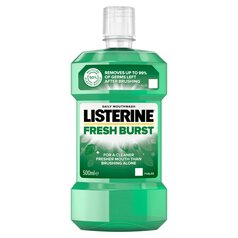 Listerine Antiseptic Fresh Burst Mouthwash 500ml