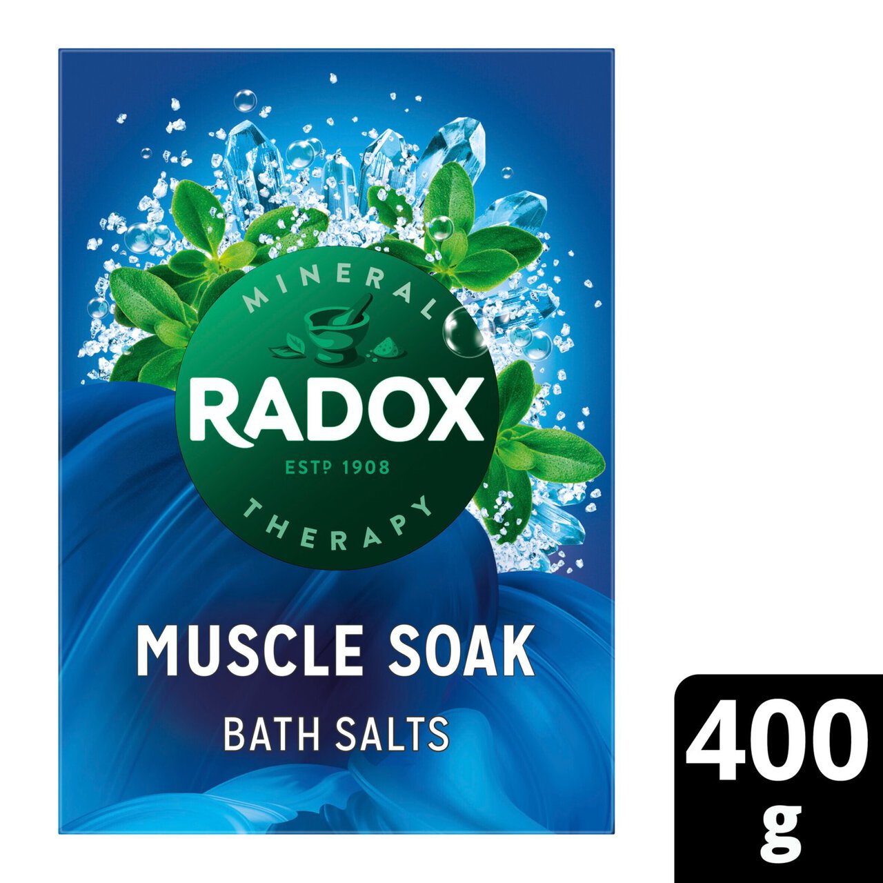 Radox Bath Therapy Muscle Soak Herbal Bath Salts 400g Zoom