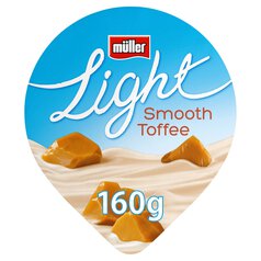 Muller Light Toffee Fat Free Yogurt 160g
