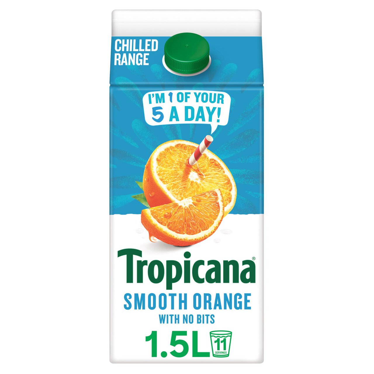 Tropicana Orange Juice Smooth 1.5l