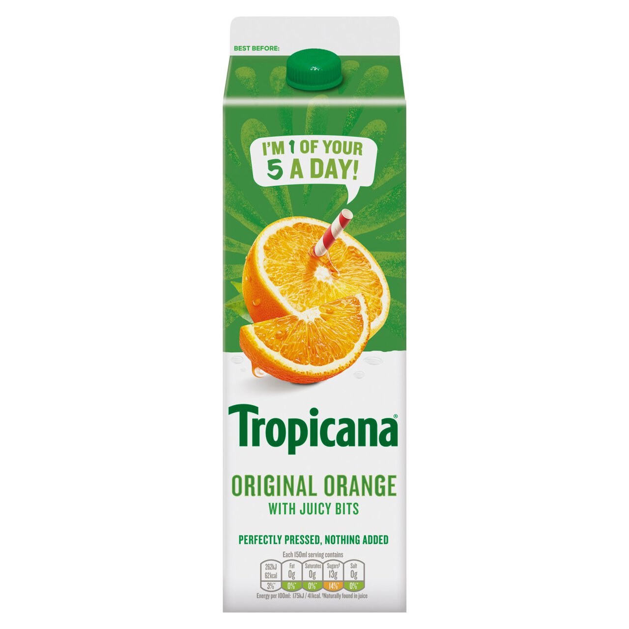 Tropicana Orange Juice with Bits Original 900ml