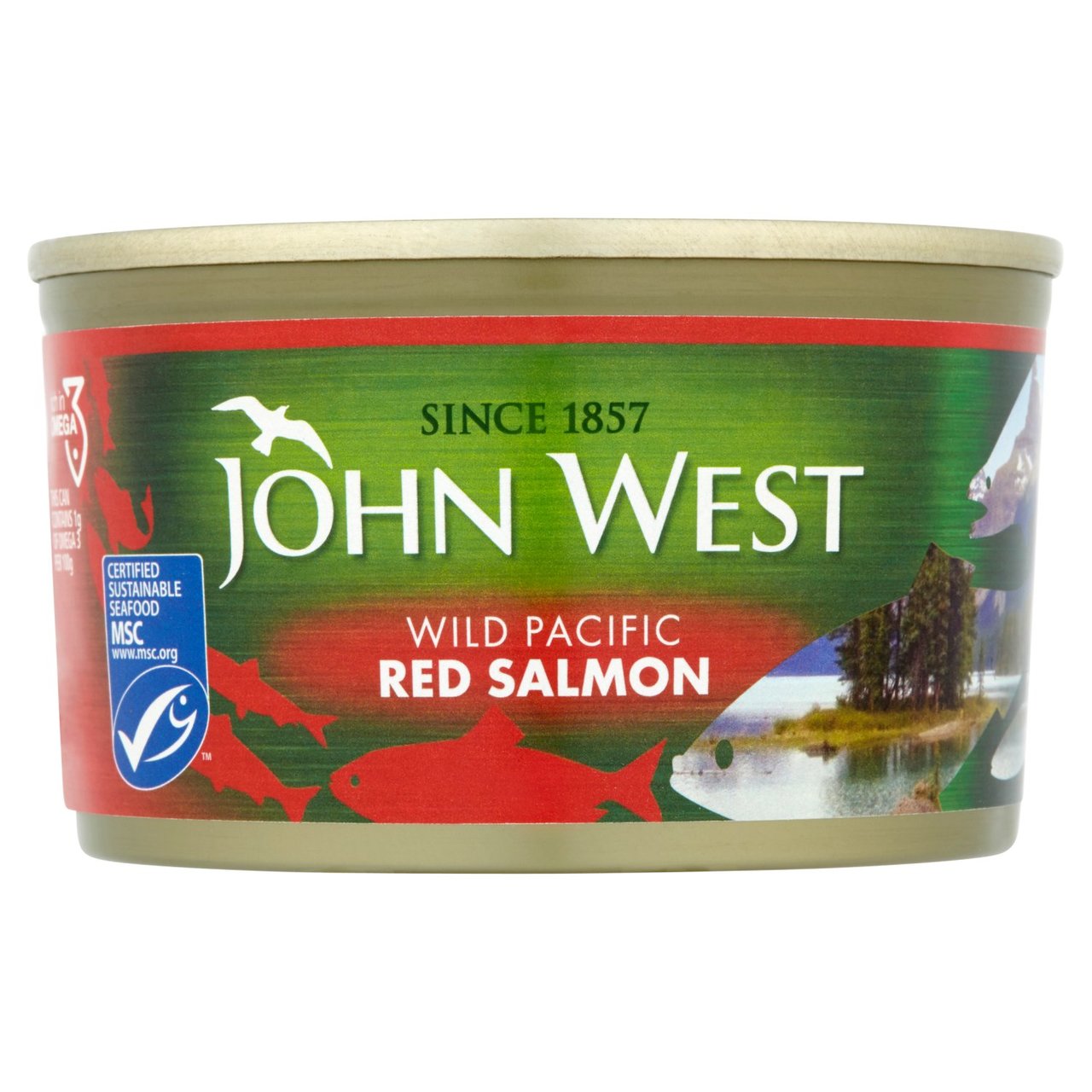 John West Wild Red Salmon MSC 213g