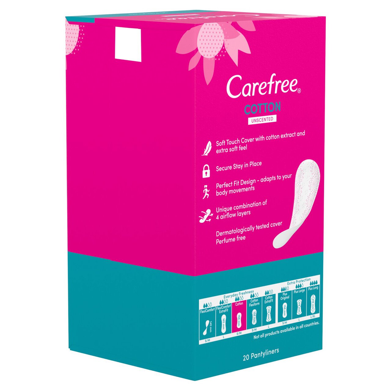 Carefree Breathable Pantyliners With Cotton Extract 34 Pcs Online Shopping  on Carefree Breathable Pantyliners With Cotton Extract 34 Pcs in Muscat,  Sohar, Duqum, Salalah, Sur in Oman
