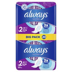 Always Sanitary Towels Ultra Long (Size 2) Wings 20 per pack