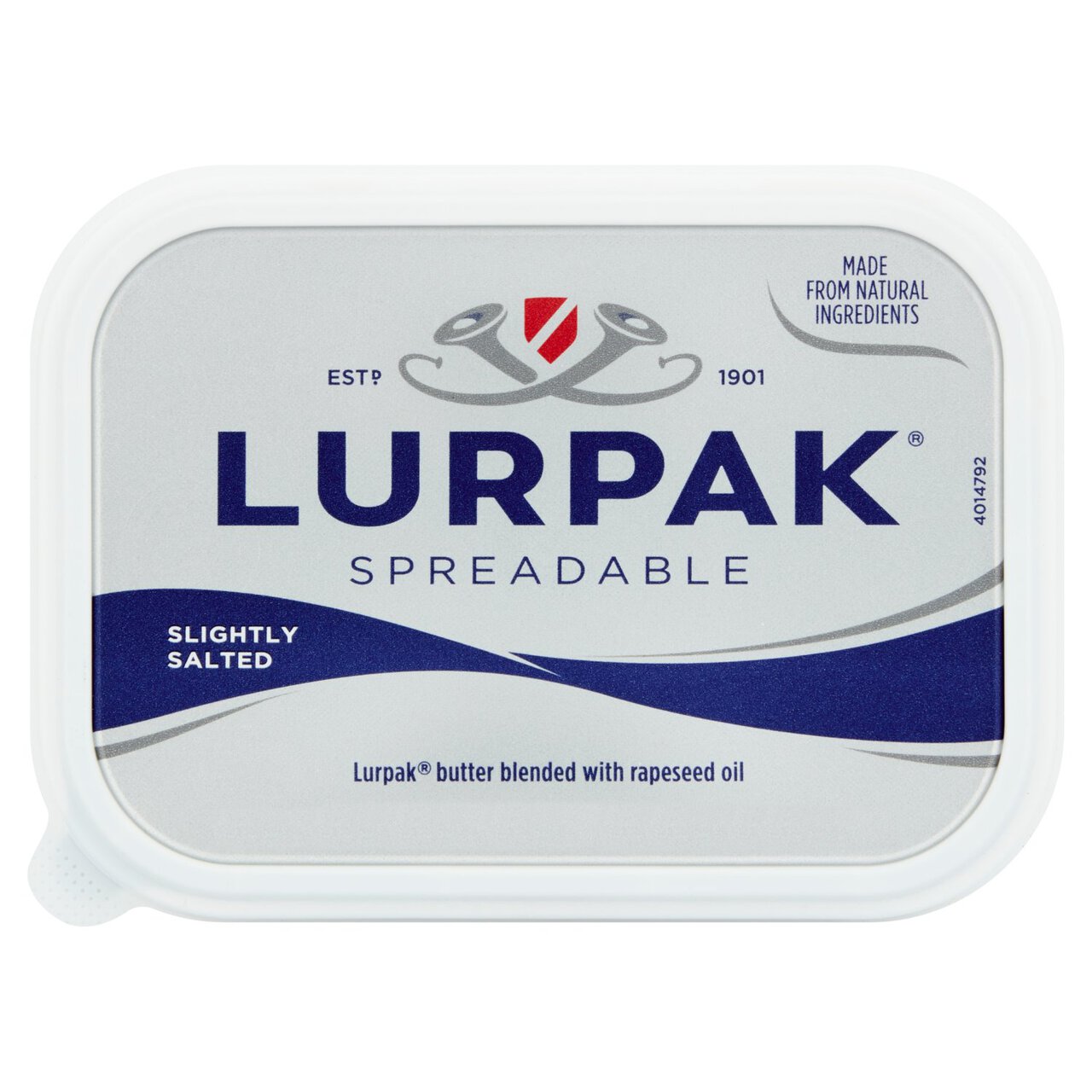 Lurpak Slightly Salted Spreadable Blend of Butter and Rapeseed Oil 500g