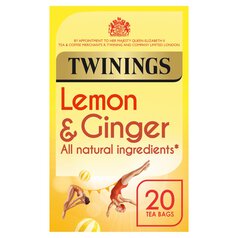 Twinings Lemon & Ginger Tea 20 per pack