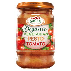 Sacla' Organic Tomato Pesto 190g