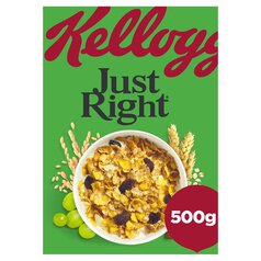 Kellogg's Just Right Breakfast Cereal 500g 500g