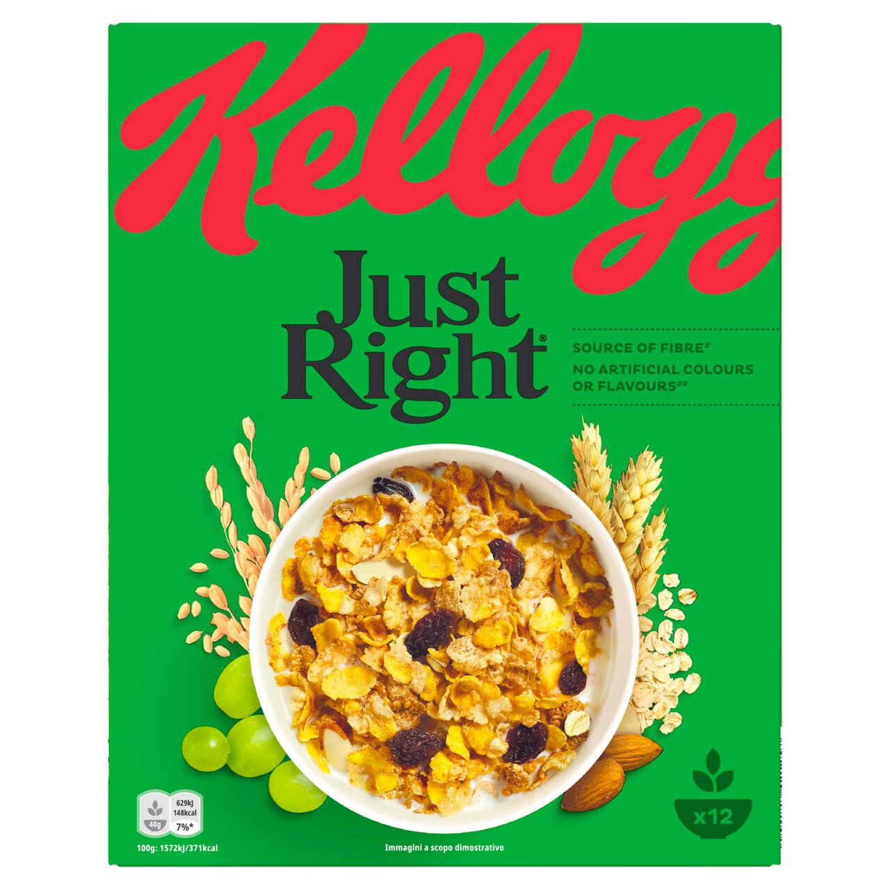Kellogg's Just Right Breakfast Cereal 500g 500g