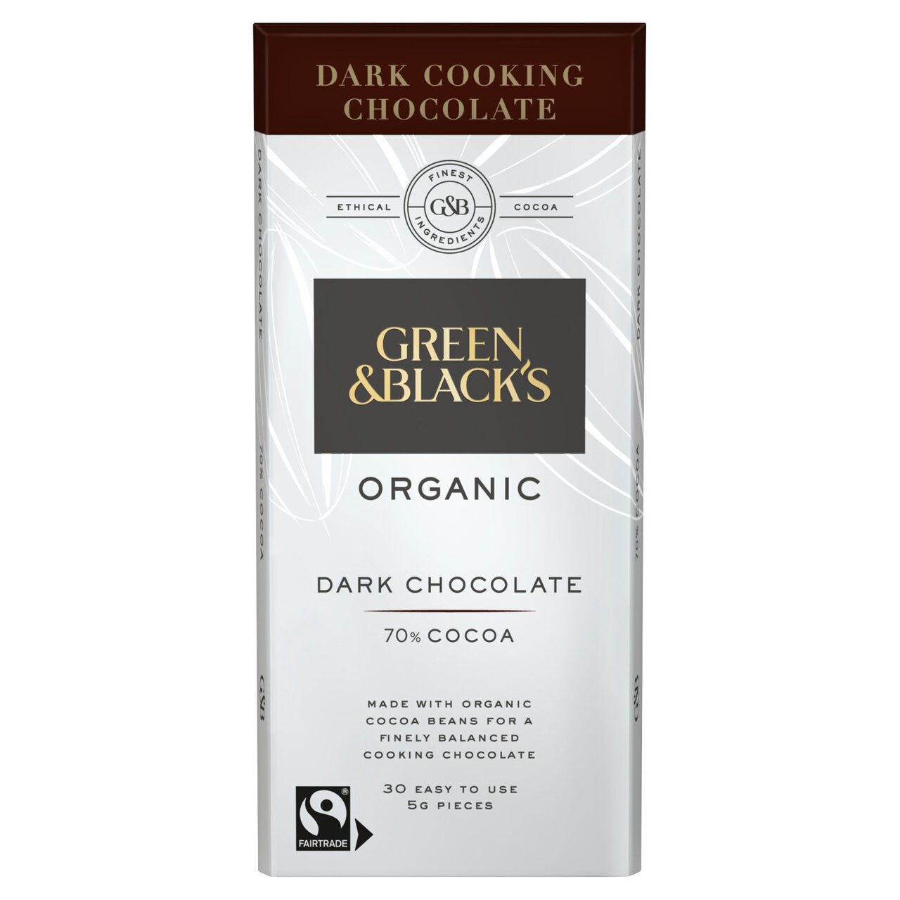 Green & Black's Organic Dark Cooking Chocolate 150g