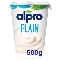 Alpro Plain Yoghurt Alternative 500g