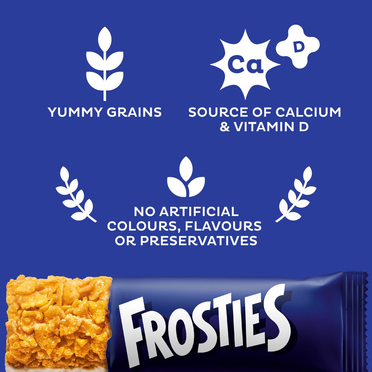 Kellogg's Frosties Cereal Milk Bars 6 per pack