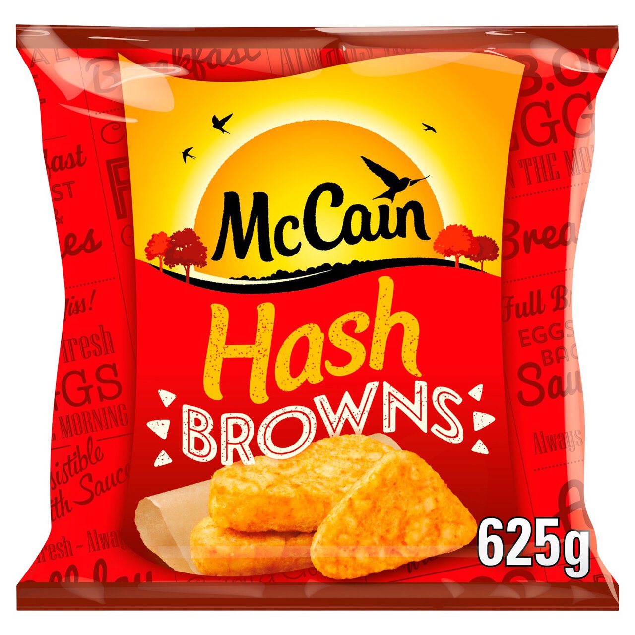 McCain Hash Browns Frozen 625g