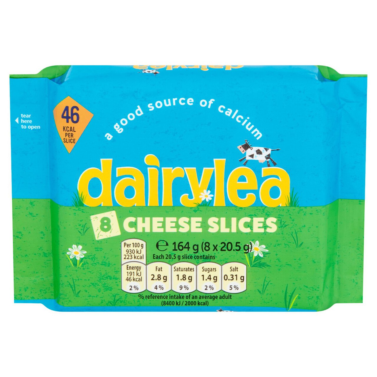 Dairylea  Cheese Slices 8's 164g