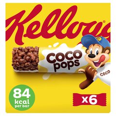 Kellogg's Coco Pops Cereal Milk Bars 6 per pack