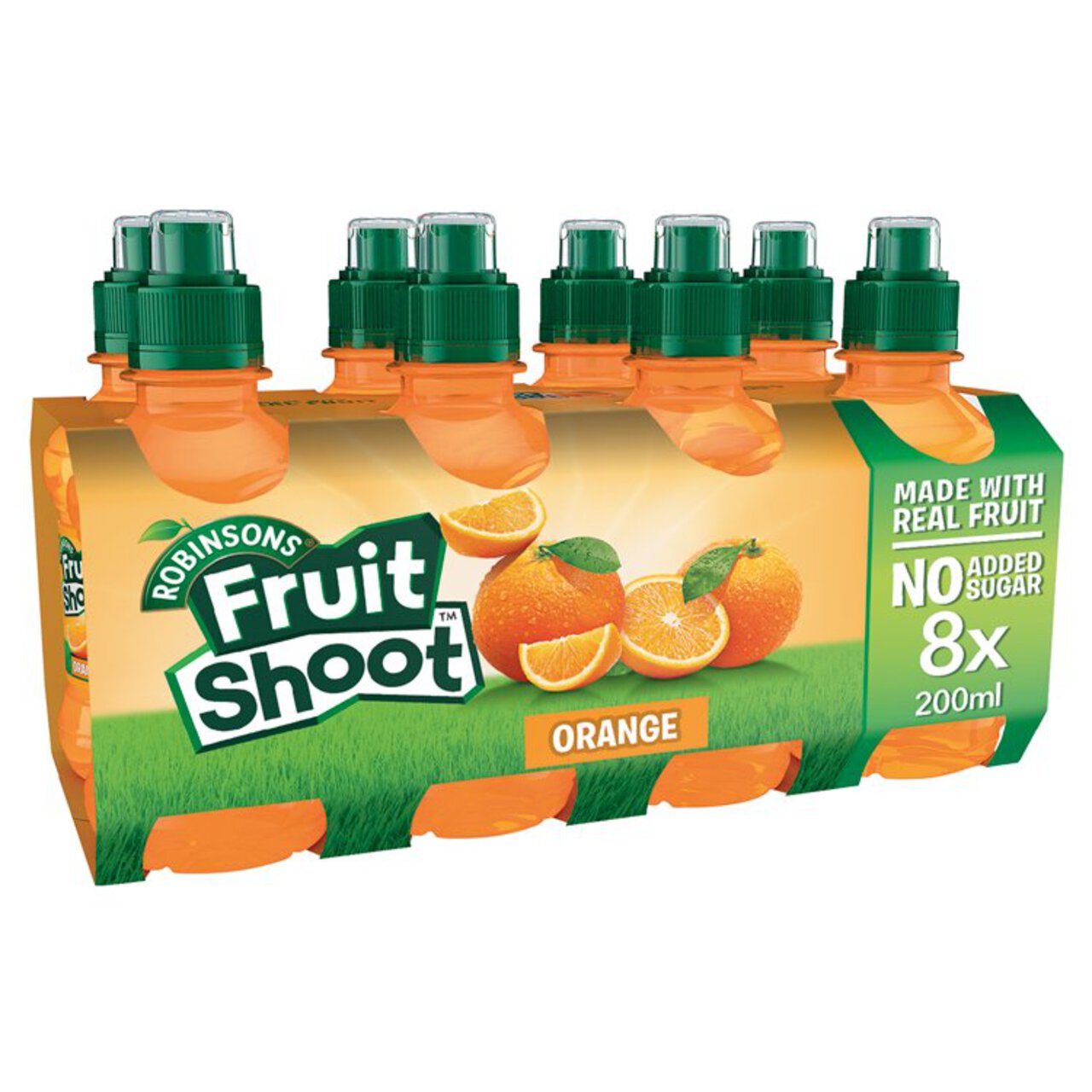 Fruit Shoot Orange No Added Sugar 8 x 200ml