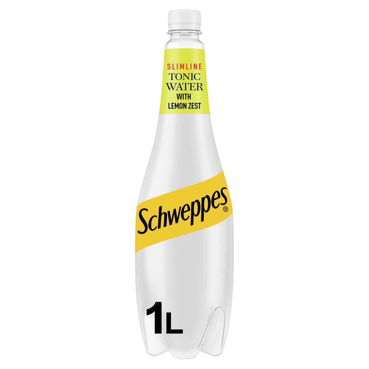Schweppes Slimline Tonic with Zest of Lemon 1l