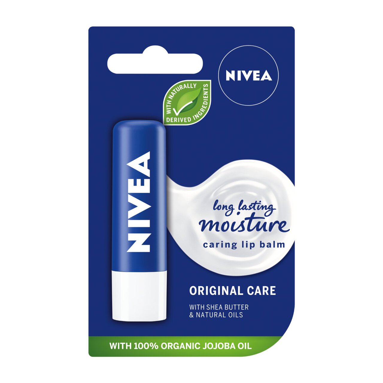 NIVEA Original Care Lip Balm 4.8g