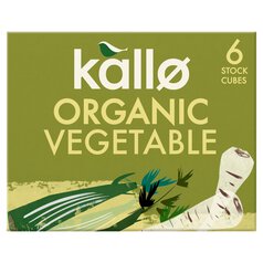 Kallo Organic Vegetable Stock Cubes 6 x 11g