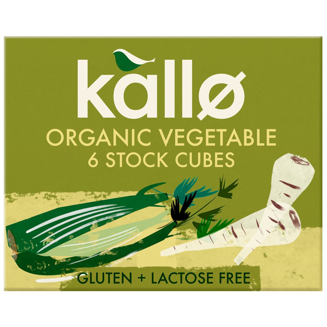 Kallo Organic Vegetable Stock Cubes 6 x 11g