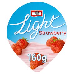 Muller Light Strawberry Fat Free Yogurt 160g 160g