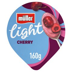 Muller Light Cherry Fat Free Yogurt 160g
