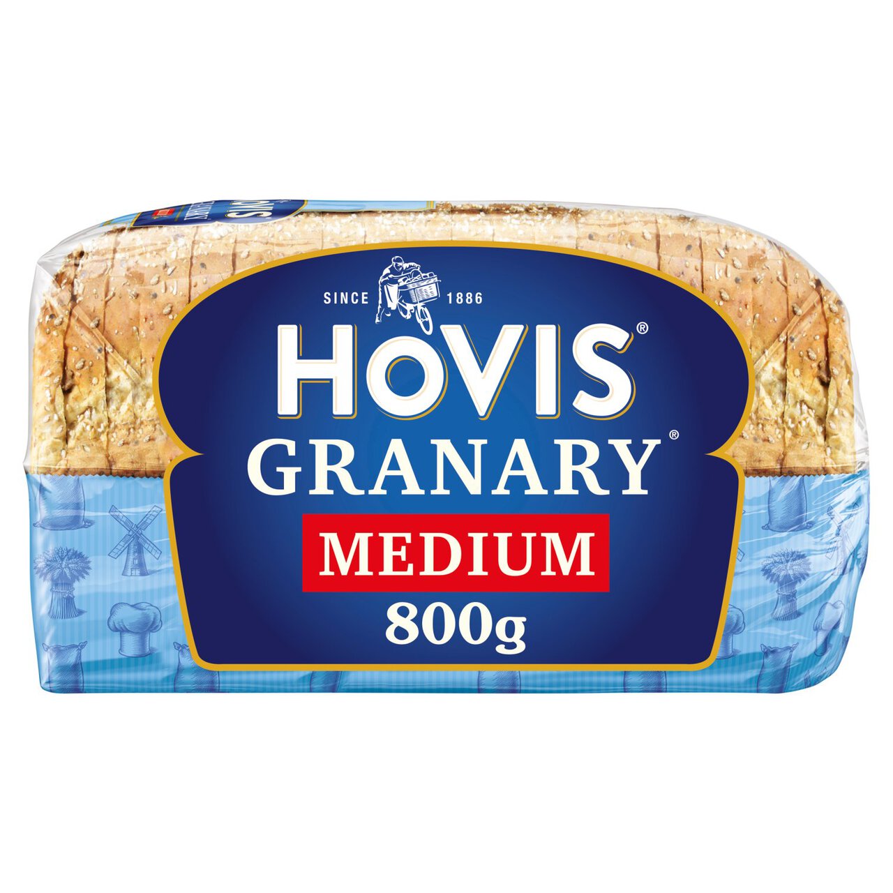 Hovis Medium Sliced Granary Original 800g