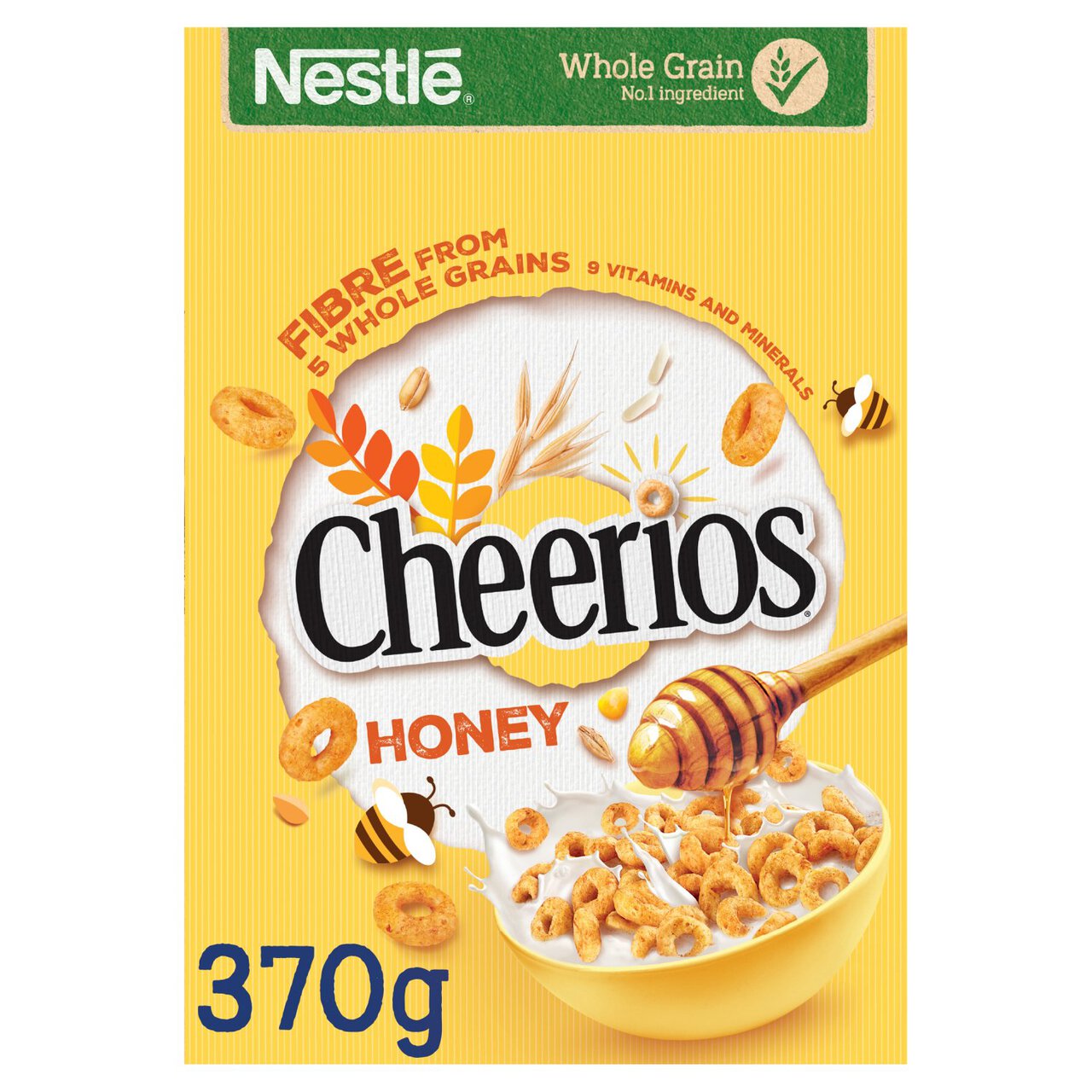 Nestle Cheerios Honey Cereal 370g Zoom