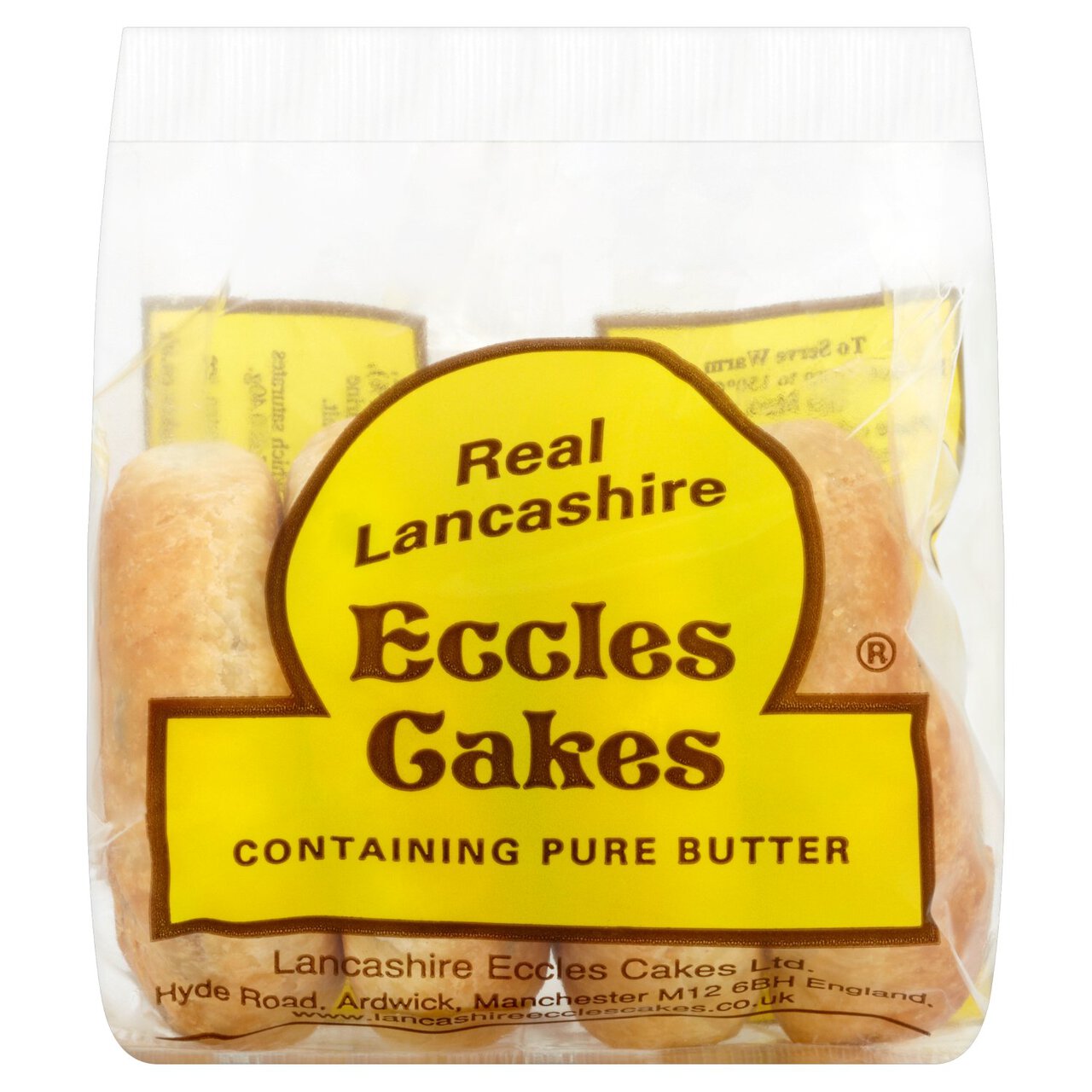 Lancashire Eccles Cakes 4 per pack