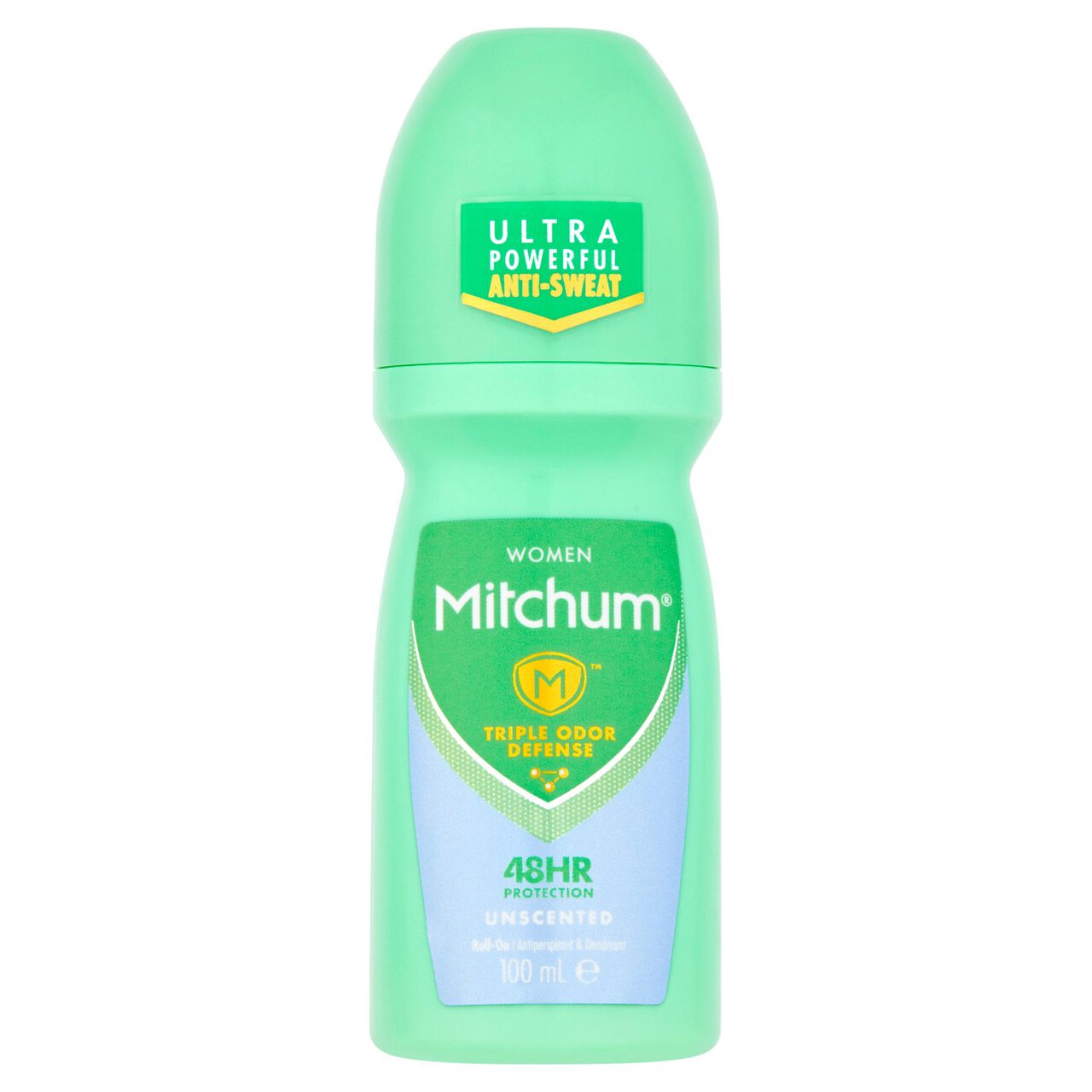 Mitchum Advanced Control Unscented Roll On Deodorant 100ml