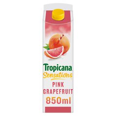 Tropicana Sensations Pink Grapefruit Fruit Juice 850ml