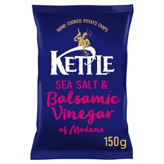 Kettle Chips Sea Salt & Balsamic Vinegar of Modena Sharing Crisps 150g