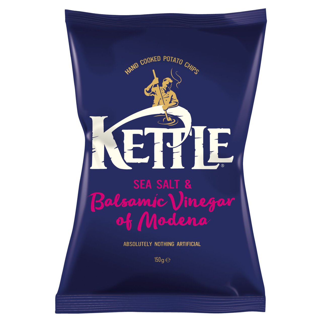 Kettle Chips Sea Salt & Balsamic Vinegar of Modena Sharing Crisps 150g