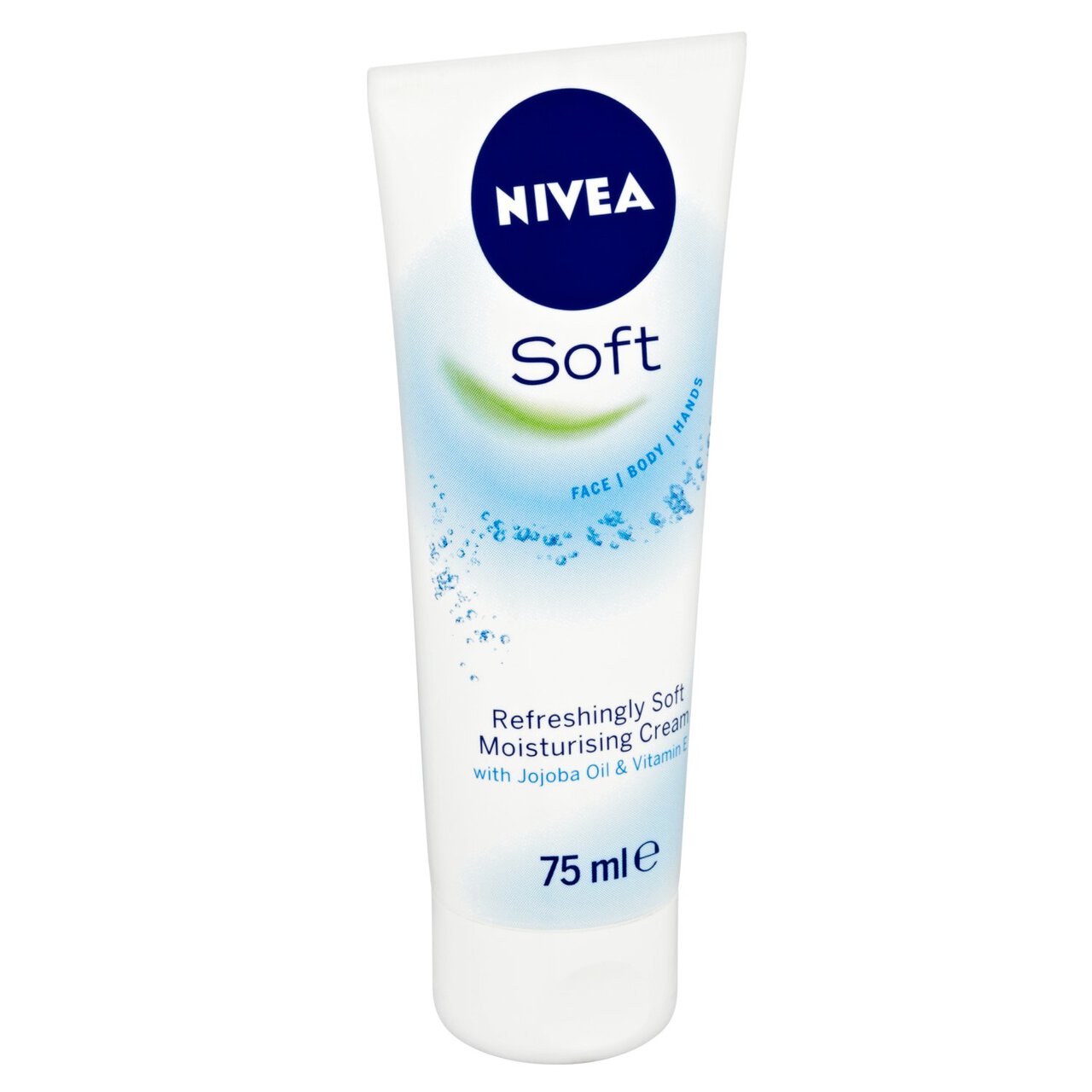NIVEA Soft Moisturiser Cream for face, hands and body, 75ml
